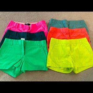 Lot of J Crew Chino Shorts